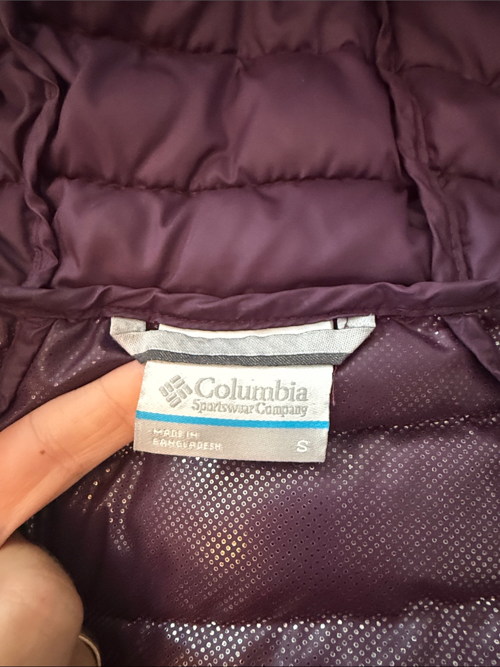 Columbia Women's Long Quilted Puffer Jacket In Plum — image 4 of 5